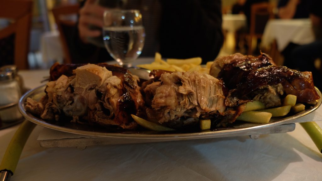 Traditional Croatian barbecue