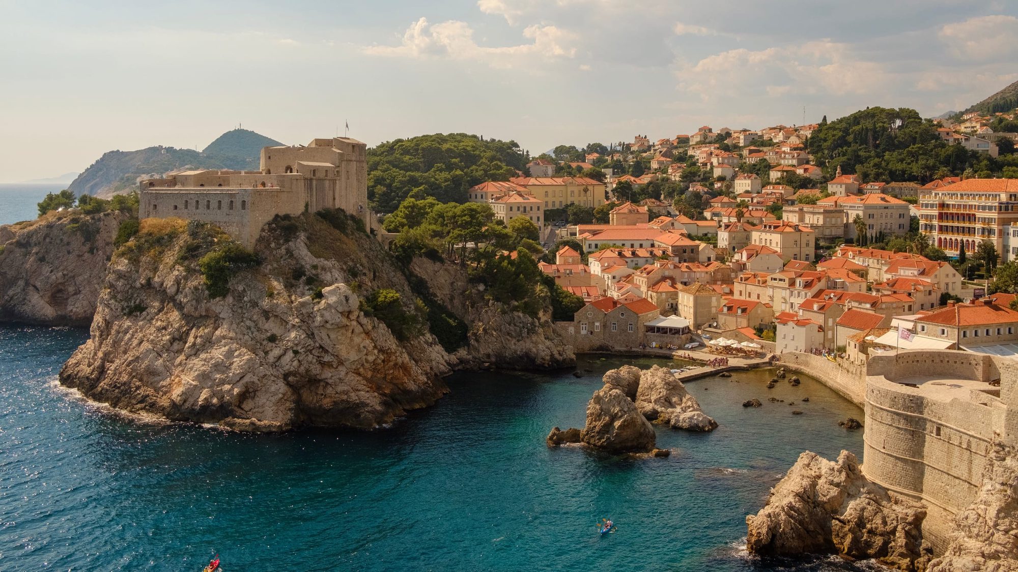 Scenic view from Dubrovnik, Croatia