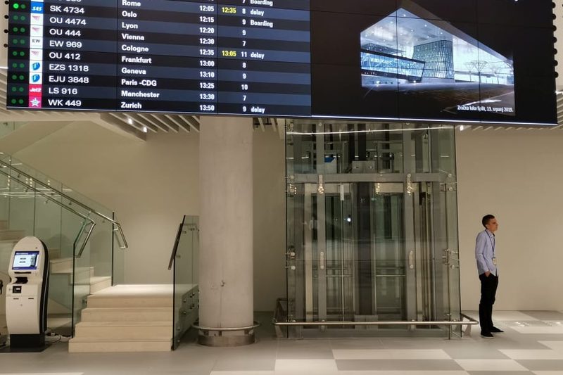 Split Airport (SPU) opens up new terminal